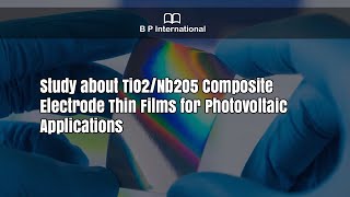 Study About Tio2Nb2O5 Composite Electrode Thin Films For Photovoltaic Applications