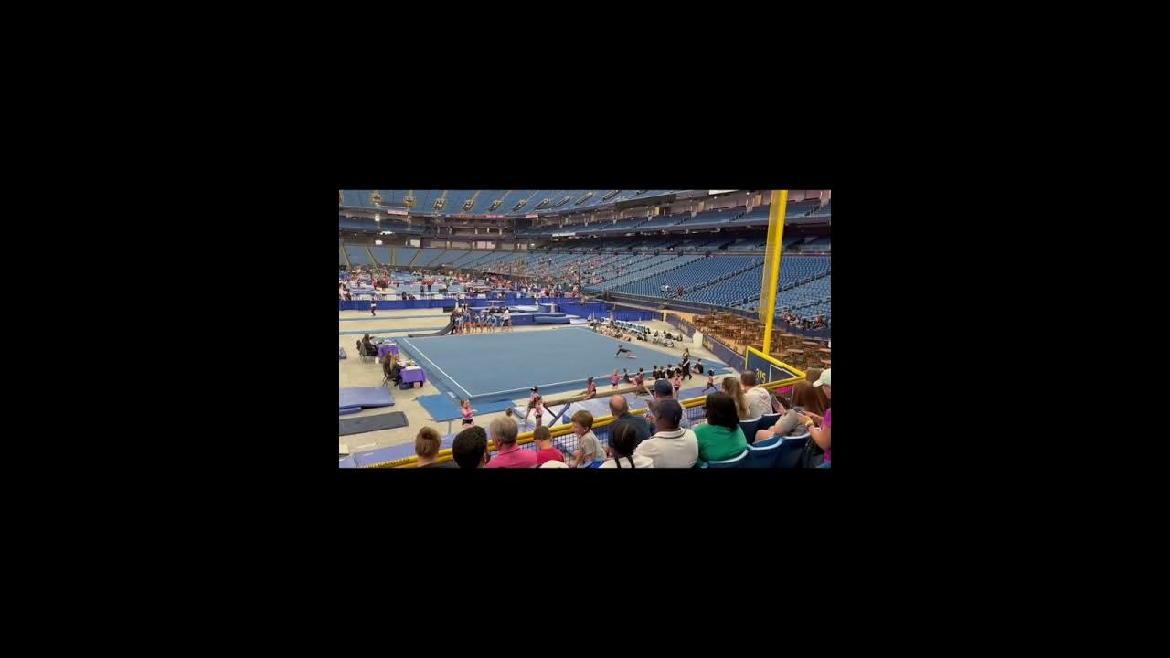 My fourth ever gymnastics meet! (Gasparilla classic) YouTube