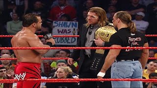 Chris Benoit Interrupts Triple H & Shawn Michaels! Raw 26/1/04