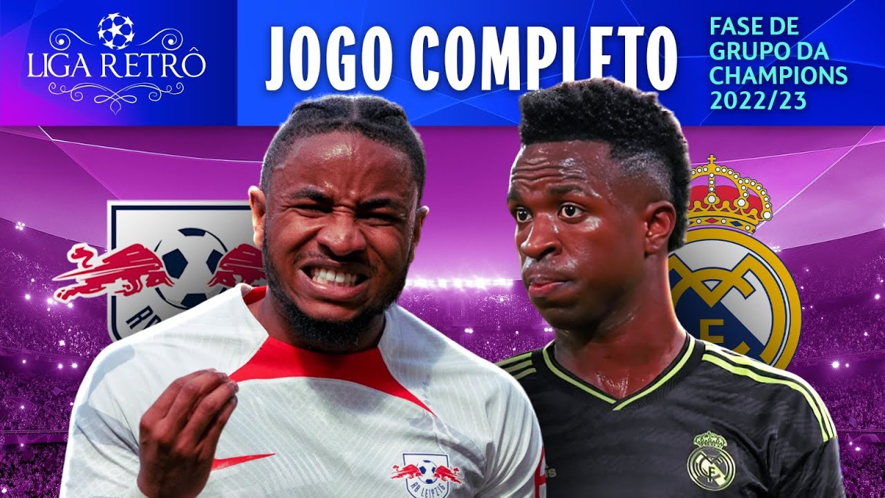 RB LEIPZIG 3X2 REAL MADRID | JOGO COMPLETO (COM IMAGENS) | FASE DE GRUPOS DA CHAMPIONS 22/23