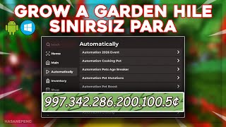 Grow A Garden Sınırsız Para Hilesi 2025 Yeni Op Keysiz Script Gui & Auto Farm Ban Yok