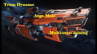 Team Dynamo Argo Mole multi-crew mining - Star Citizen