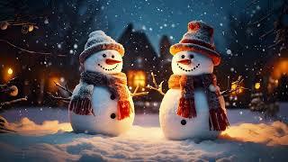 Snowman Christmas Ambience with Soft Instrumental Music to Relax and Sleep screenshot 4