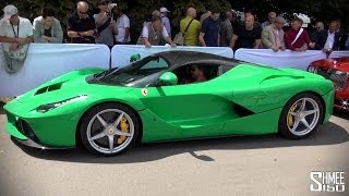 Jay kay (of jamiroquai fame) has acquired a new toy, bright green
laferrari; the million pound toy from maranello. car was attending
michelin s...