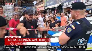 Imaginile Momentului Turiştii Se Ceartă Cu Jandarmii După Evacuarea Plajei