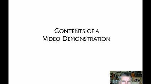 Video Demonstrations