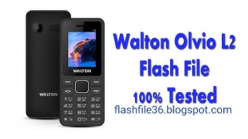 Walton Olivio L2 Flash File 100% Tested