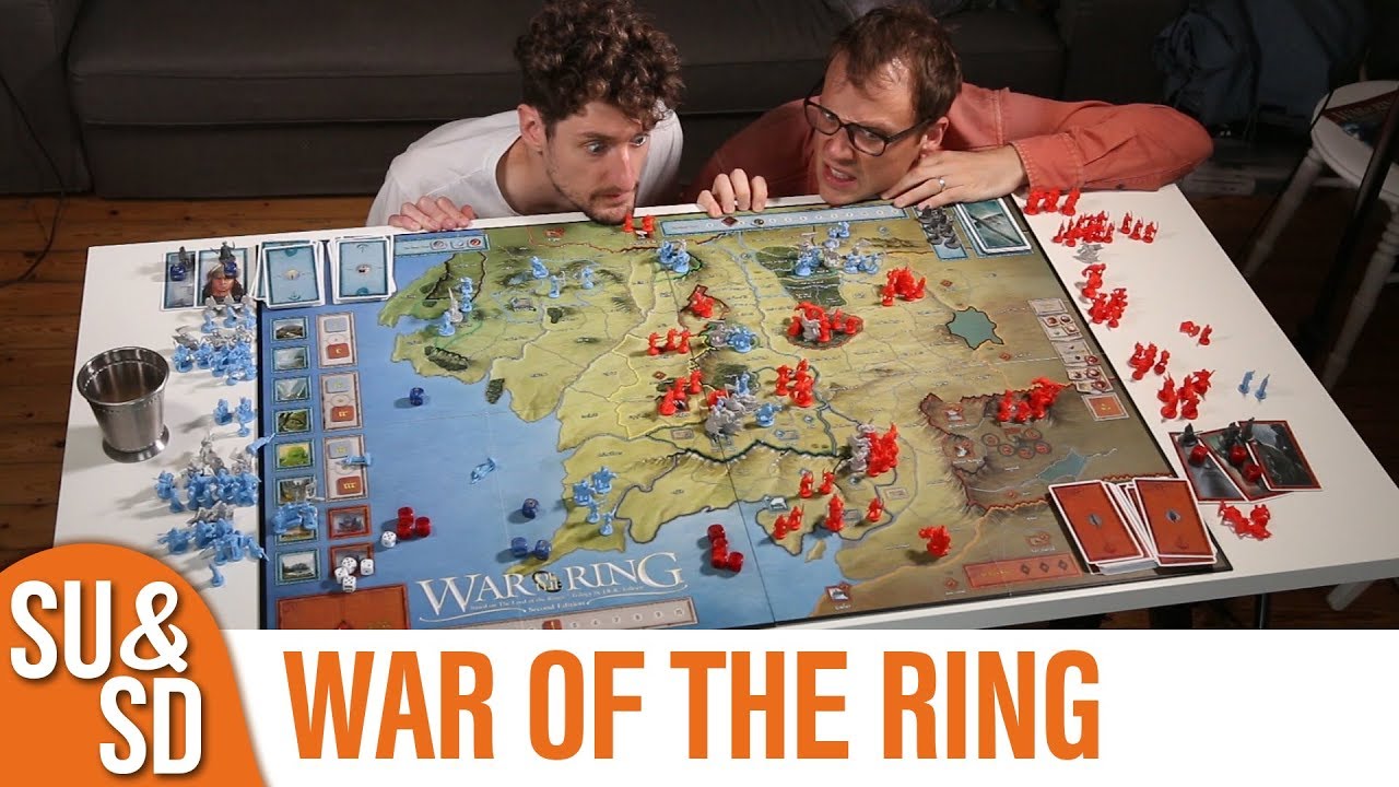 Dij doe alstublieft niet roestvrij War of the Ring - Shut Up & Sit Down Review - YouTube