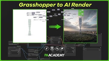 Parametric Design to AI Rendering | Grasshopper + ComfyUI Workflow Tutorial