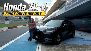 Honda ZR-V at the Buddh International Racing Circuit | First drive | Motown India