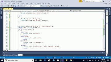 If else, switch explained in C#