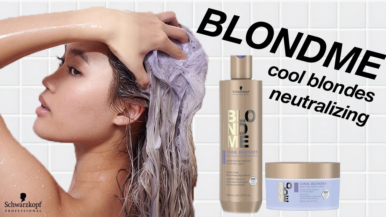 What is the Best Shampoo for Blonde Hair? | Cool Blonde Hair Routine |  BLONDME Schwarzkopf USA - YouTube