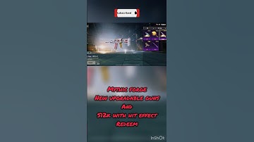 New upgradable guns Mythic forge| S12K redeem #pubg #bgmi #crateopening #shorts #viralshort