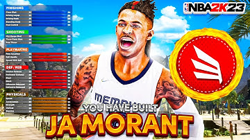 THIS JA MORANT SLASHER BUILD IS BREAKING NBA 2K23! BEST SLASHER BUILD IN NBA 2K23! BEST BUILD 2K23