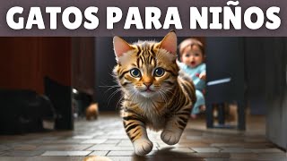 GATOS Y NIÑOS ➡️Las 10 razas MÁS COMPATIBLES