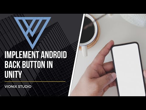 Implement android back button in Unity