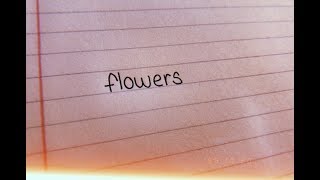 flowers - original song || olivia ruby chords