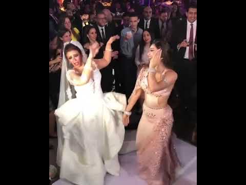 الراقصه جوهره تشعل الفرح وتنافسها العروسه ي جمالكم