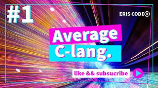 C Programming Tutorial: How to Calculate Sequence Averages(Array)