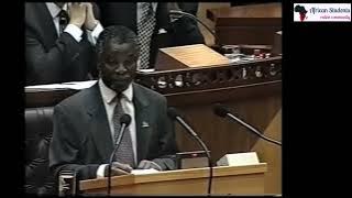 'I am an African' speech by President Thabo Mbeki   8 May 1996