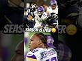 The Minnesota Vikings won’t be in the playoffs 😞 #minnesotavikings #carsonwentz