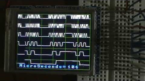 Arduino 6 Channel 3 Million samples per second Logic Analyzer