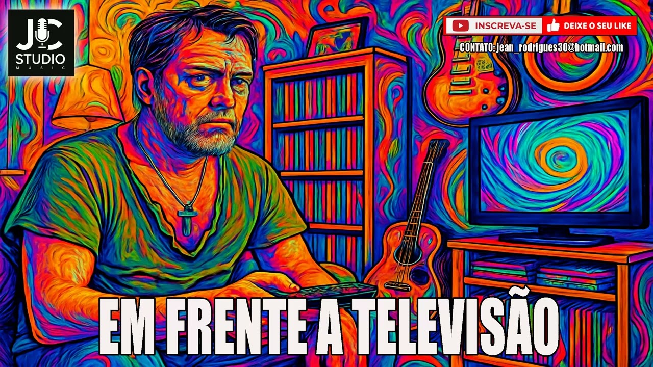 🤘 EM FRENTE A TELEVISÃO  /  ROCK NEW WAVE  /  80s  /  JC STUDIO MUSIC