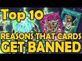 Top 10 Reasons Cards Get Banned or Limited