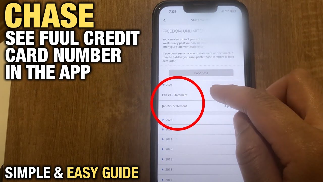 How To See Full Chase Credit Card Number In The App (SIMPLE & Easy Guide!)