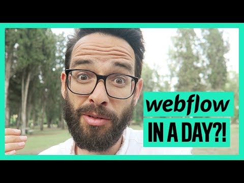 Learning Webflow in ONE Day