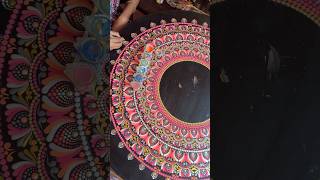 Dot Mandala 3 feet at ₹4900/- only Dm/8883763524 www.liaartstudio.com#dotmandala #mandala#mandalaart
