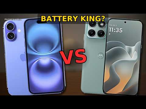 Apple iPhone 16 vs Motorola Edge 70 Fusion+ comparison video thumbnail