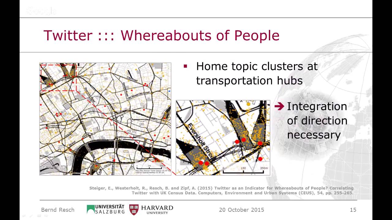 ABCD-GIS Sep 2016 - Research Frontiers in Analysing Social Media Data ...