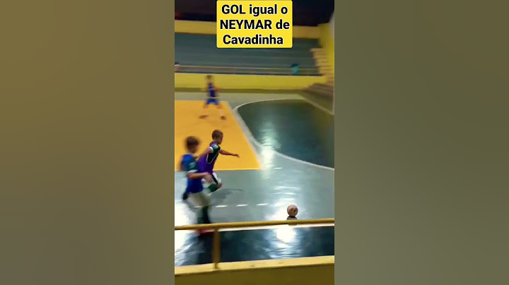 GOLAÇO de CAVADINHA igual o NEYMAR #neymar #shrots #gol #futsal #youtubeshorts #golaço #viral