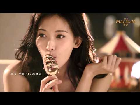 リン・チーリン　テレビCM　アイスクリーム　中国