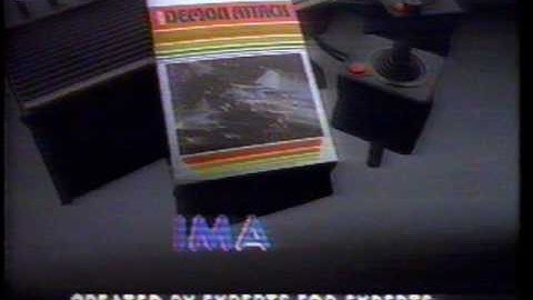 Demon Attack Video Game Commercial