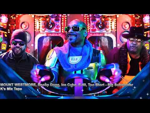 MOUNT WESTMORE, Snoop Dogg, Ice Cube, E-40, Too $hort - Big Subwoofer-K's Mix Tape