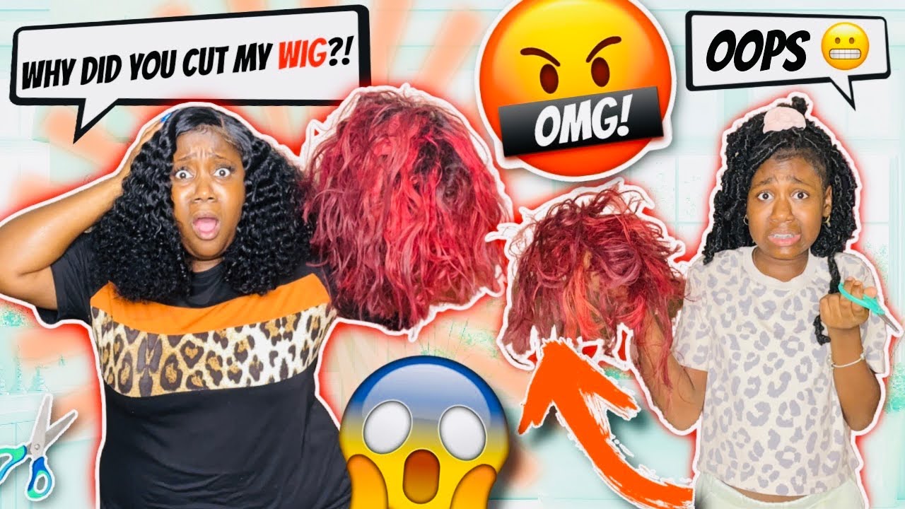 ОТРЕЗАЛ ПАРИК МОЕЙ МАМЕ, ЧТОБЫ ПОСМОТРЕТЬ, КАК ОНА ОТРЕАКТИРУЕТСЯ... ОНА РАЗОЗЛИЛАСЬ