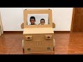 DIY | How to make a car with cardboard for kids | Amazing Cardboard DIY | Papa & Baby MV