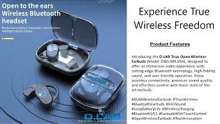 D.LAB True Open Wireless Earbuds (OWS-NPLUS4)