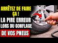 99 Des Conducteurs Font CELA Lorsqu Ils Gonflent Leurs Pneus Erreur TRÈS DANGEREUSE mp3