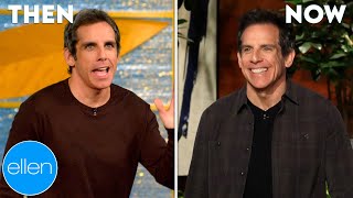 Then and Now: Ben Stiller's First and Last Appearances on 'The Ellen Show'