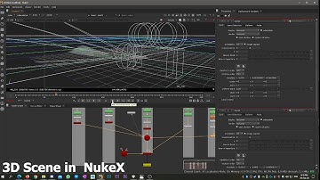 NukeX Card Projection Showreel