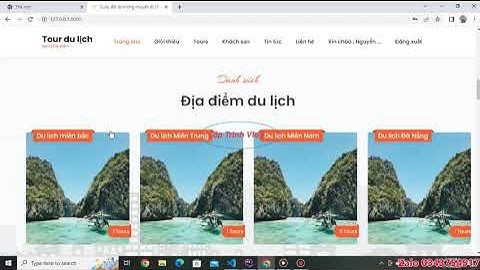 Source Code Đồ Án Tốt Nghiệp Website Quản Lý Đặt Tour Du Lịch Sử Dụng Laravel Framework 10X