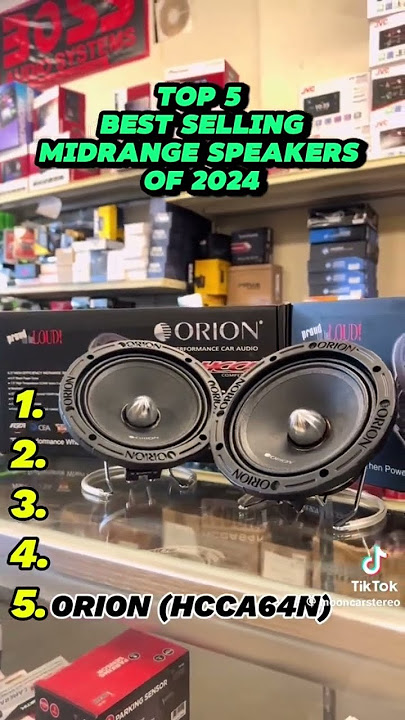 Top 5 Selling speakers of 2024 #basstv #bassmusic #ds18 #orion