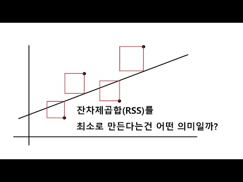 rstat101 week 6 잔차제곱합(RSS)를 최소로 만든다는 의미