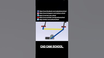 Car wiper mechanism | Solidworks Animation | #cadcamschool