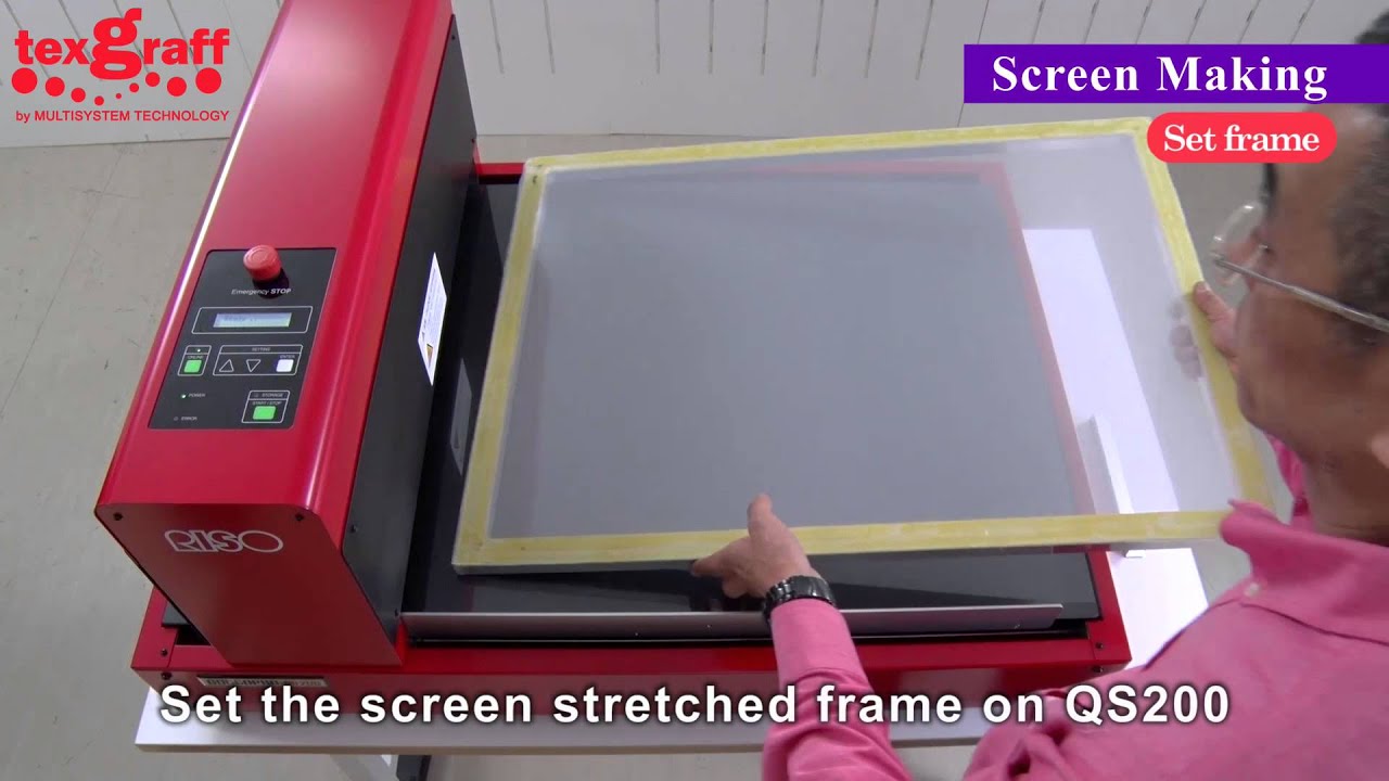 Screen printing machine silk screen printing screen frame how to choose?