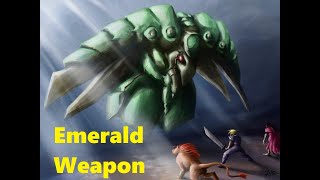 Destroying Emerald Weapon Omnislashing It To Death.