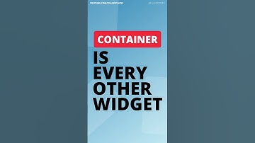 The secret to building flutter UI #shorts